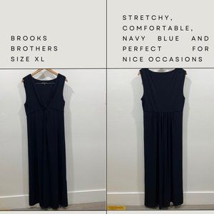 Brooks Brothers Navy Blue long dress